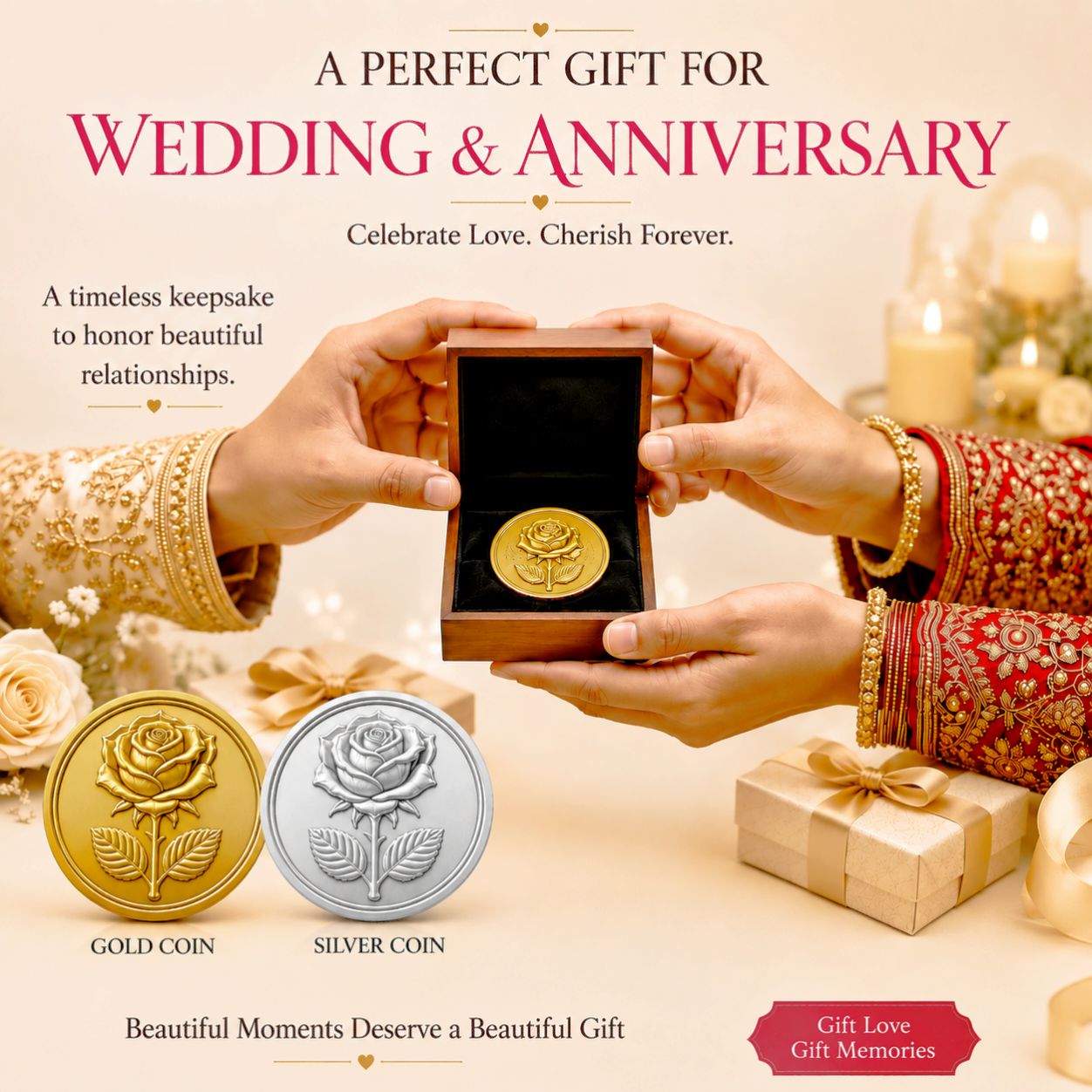 Wedding Gold Gifts